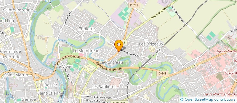 localisation de l'entreprise VILLAIN ET FILS à NIORT