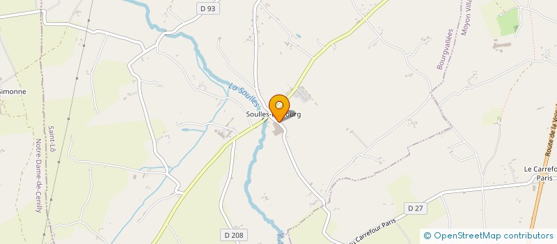 localisation de l'entreprise VILLAIN HORTICULTURE ET CO  BOURGVALLEES