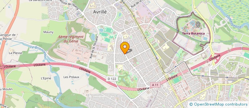 localisation de l'entreprise VILLALESIA à AVRILLE