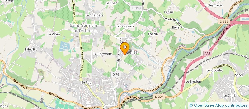 localisation de l'entreprise VILLALOGGIA  SAINT-GERMAIN-NUELLES