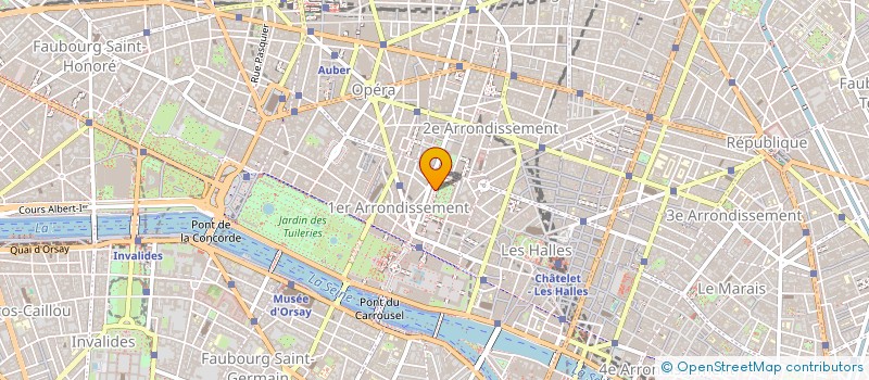 localisation de l'entreprise VILLALYS  PARIS