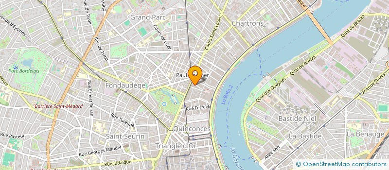 localisation de l'entreprise VILLAMER  BORDEAUX