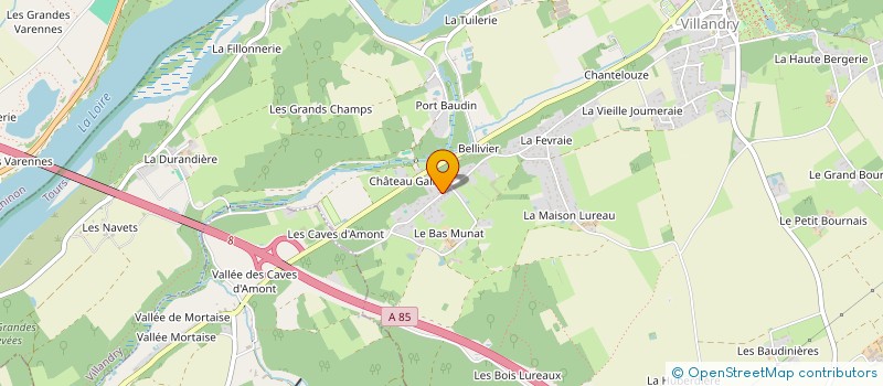 localisation de l'entreprise VILLANCAISSE  VILLANDRY