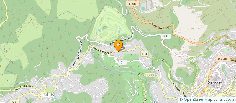 localisation de l'entreprise VILLANELLE MULTIMEDIA  GRASSE