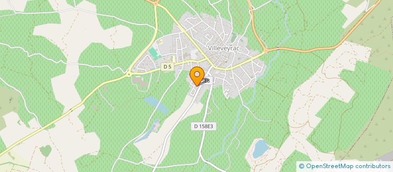 localisation de l'entreprise VILLANI RENOVATION  VILLEVEYRAC