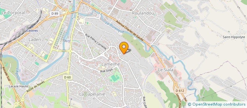 localisation de l'entreprise VILLANO  CASTRES