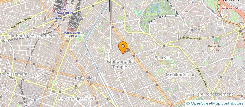 localisation de l'entreprise VILLANUEVA SARL  PARIS