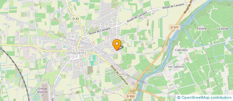 localisation de l'entreprise VILLARD ET FILS à JONQUIERES