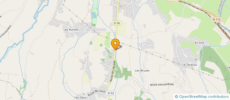 localisation de l'entreprise VILLARD FPA  LABRUGUIERE