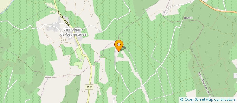 localisation de l'entreprise VILLARD HABITAT  SAINT-MAURICE-DE-CAZEVIEILLE