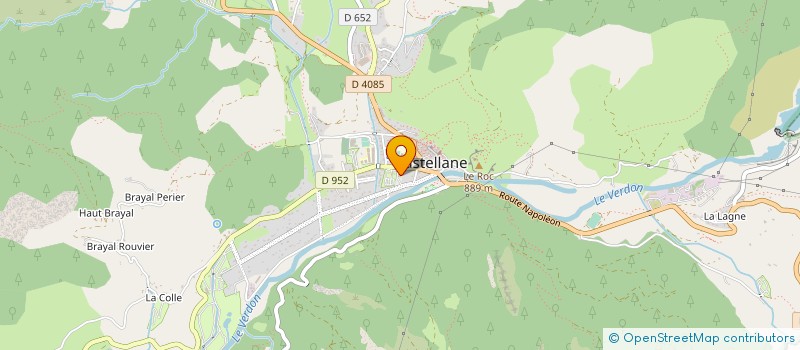 localisation de l'entreprise VILLARENOV à CASTELLANE