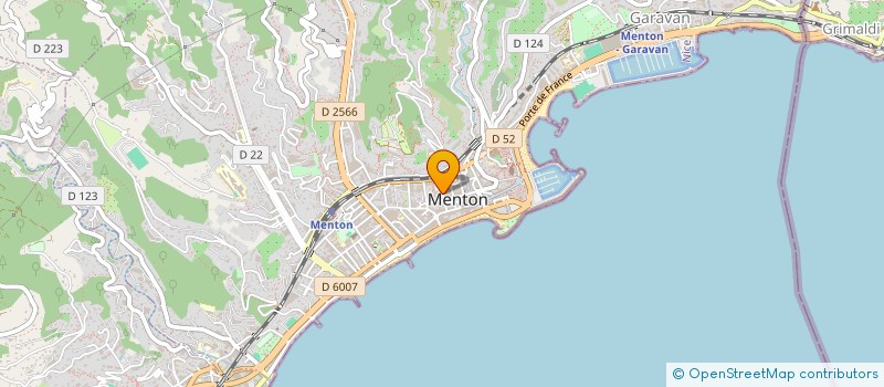 localisation de l'entreprise VILLAREY à MENTON
