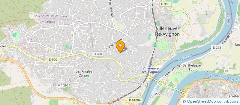 localisation de l'entreprise VILLAROCA  VILLENEUVE-LES-AVIGNON