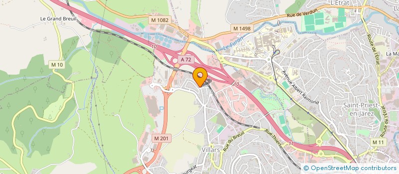 localisation de l'entreprise VILLARS FOOD à VILLARS