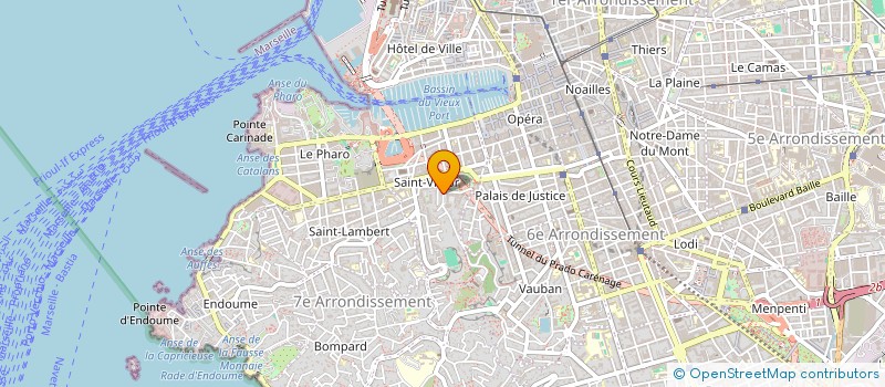 localisation de l'entreprise VILLAS à MARSEILLE