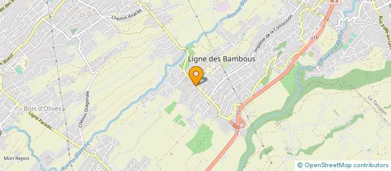localisation de l'entreprise VILLAS BILIMBIS à SAINT-PIERRE