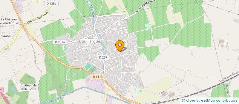 localisation de l'entreprise VILLAS COLNEM à BOUILLARGUES