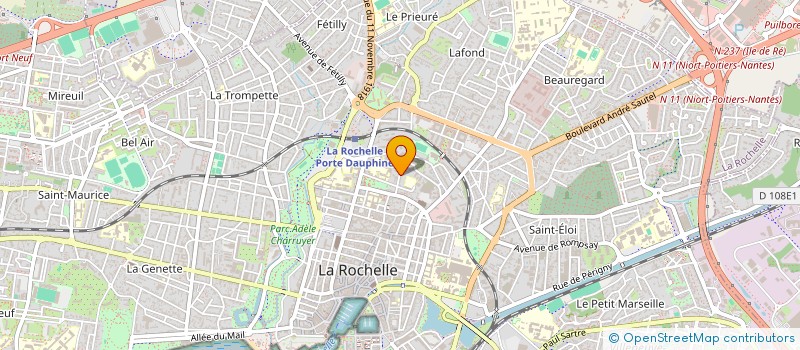 localisation de l'entreprise VILLAS COTE WEST  LA ROCHELLE