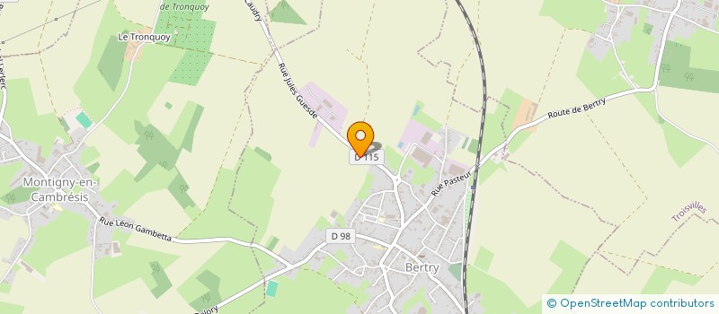 localisation de l'entreprise VILLAS D'AVENIR  BERTRY