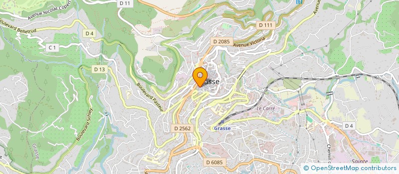 localisation de l'entreprise VILLAS D'AZUR à GRASSE