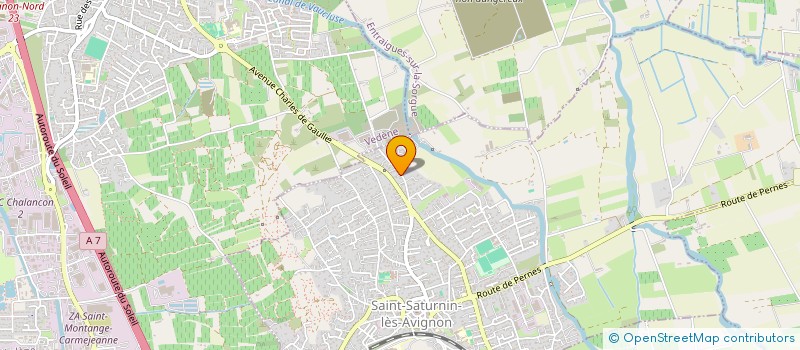 localisation de l'entreprise VILLAS DN CONCEPT à SAINT-SATURNIN-LES-AVIGNON