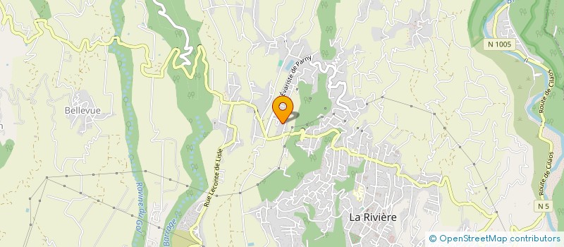 localisation de l'entreprise VILLAS DU GOL  SAINT-LOUIS