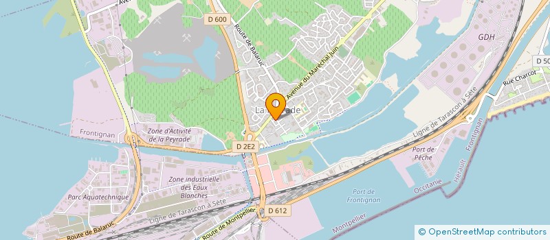 localisation de l'entreprise VILLAS DU LANGUEDOC à FRONTIGNAN