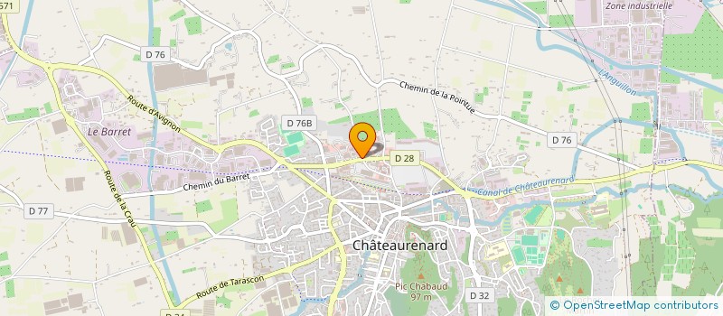 localisation de l'entreprise VILLAS ENERGIE DE FRANCE  CHATEAURENARD