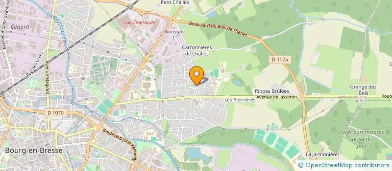 localisation de l'entreprise VILLAS FRANCE RETRAITES GAGE DE QUIETUDE à BOURG-EN-BRESSE