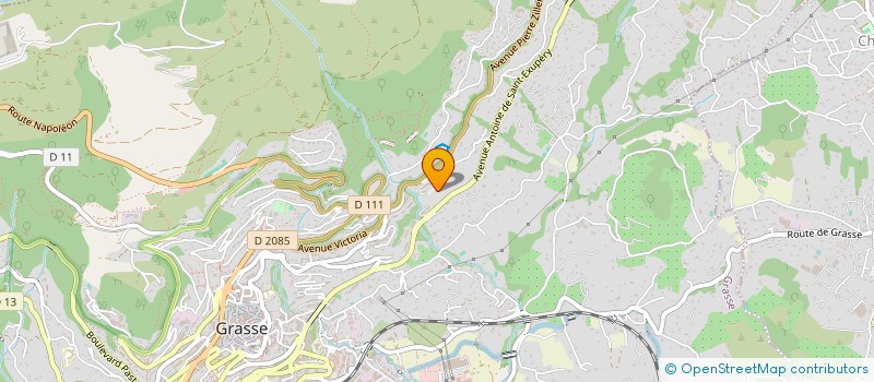 localisation de l'entreprise VILLAS GRASSOISES DE MAGAGNOSC à GRASSE