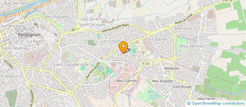 localisation de l'entreprise VILLAS PASSION à PERPIGNAN