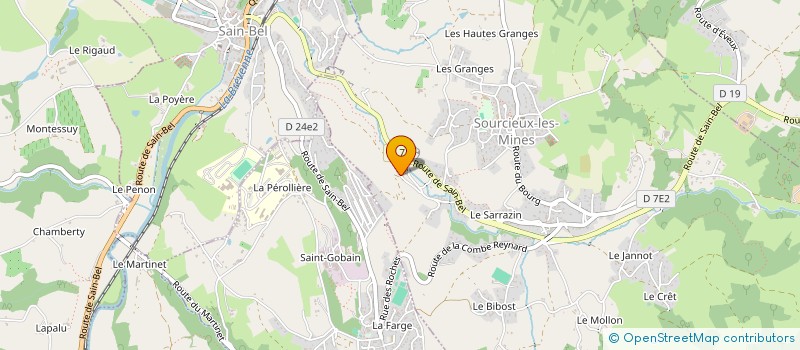 localisation de l'entreprise VILLAS PERSONNALISEES  LENTILLY