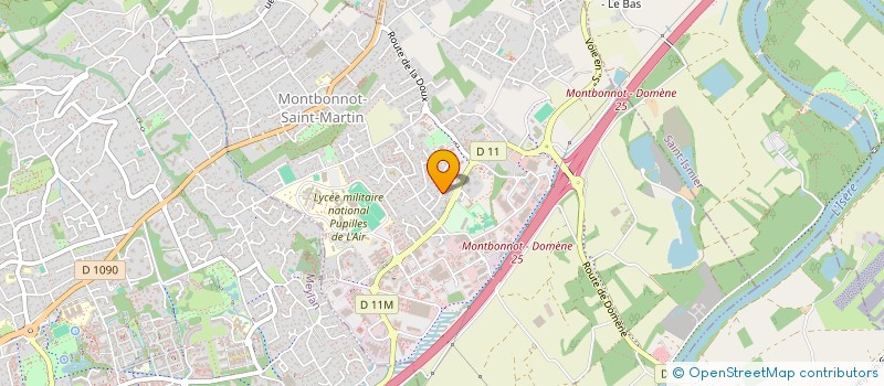 localisation de l'entreprise VILLAS VISTA  MONTBONNOT-SAINT-MARTIN