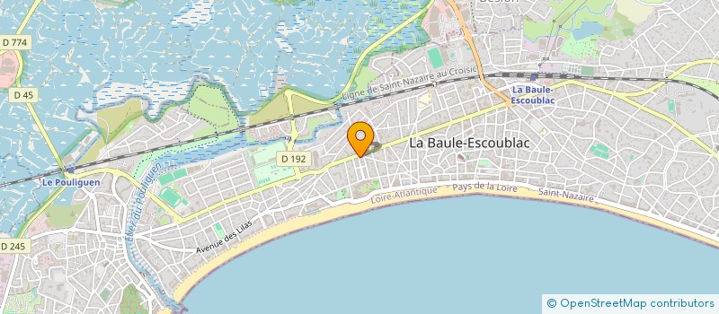 localisation de l'entreprise VILLASTONE  LA BAULE-ESCOUBLAC