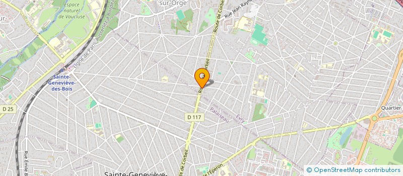 localisation de l'entreprise VILLAVAL CONSTRUCTION  MORSANG-SUR-ORGE