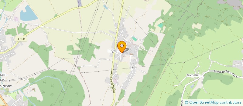 localisation de l'entreprise VILLAVENIR  LEYRIEU