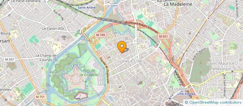 localisation de l'entreprise VILLAVIT CONSULTING à LILLE
