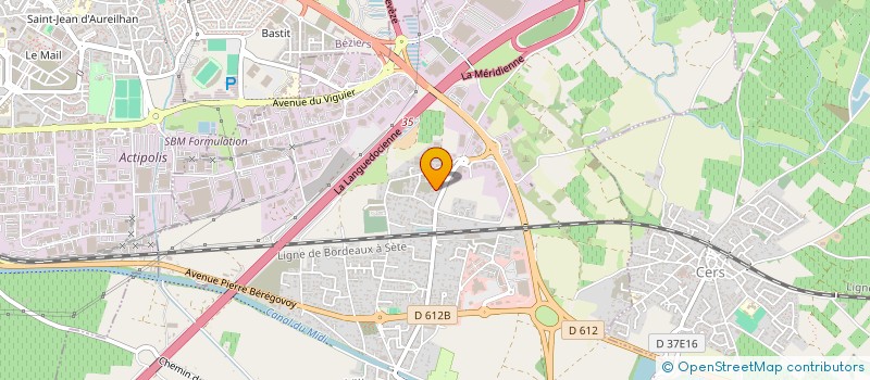 localisation de l'entreprise VILLAZ à VILLENEUVE-LES-BEZIERS