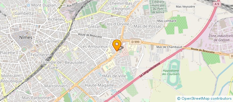 localisation de l'entreprise VILLAZUR DEVELOPPEMENT  NIMES