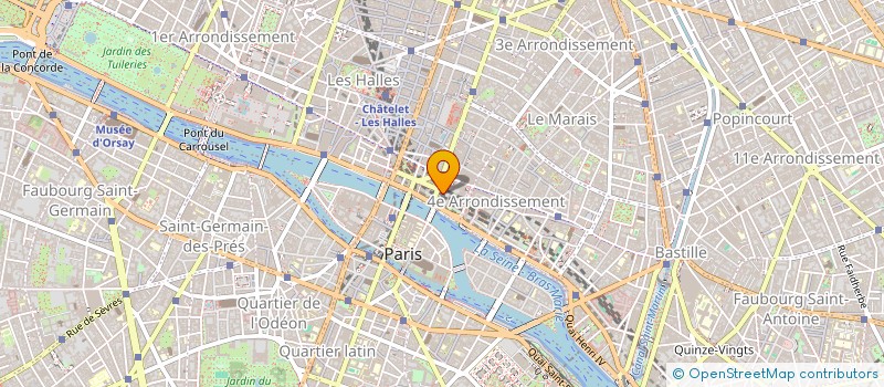 localisation de l'entreprise VILLE DE PARIS VENTE DE PLANS  PARIS 04