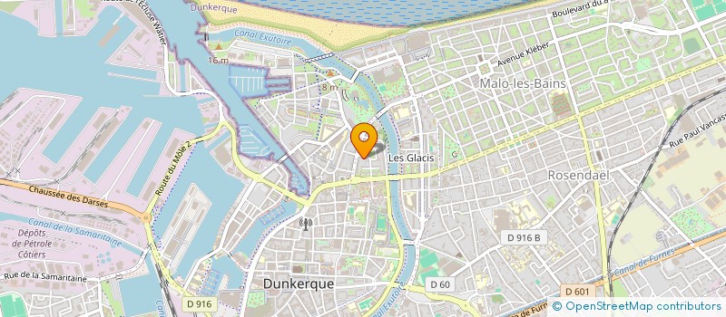 localisation de l'entreprise VILLE EN FETE à DUNKERQUE