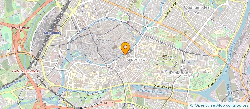 localisation de l'entreprise VILLE ET CAMPAGNE à STRASBOURG