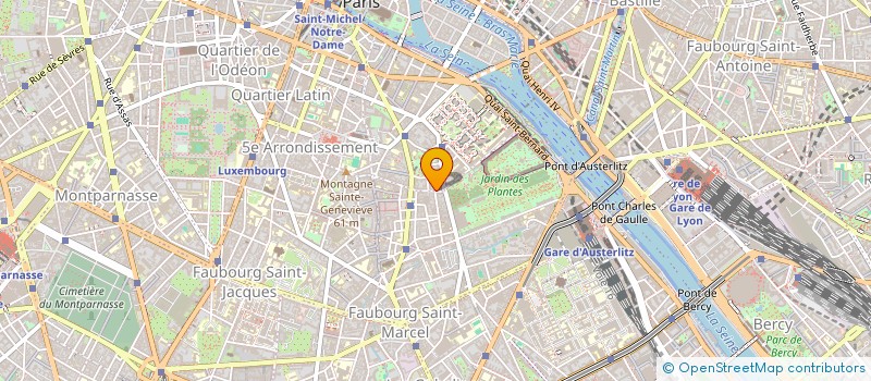 localisation de l'entreprise VILLE ET ENTREPRISE à PARIS