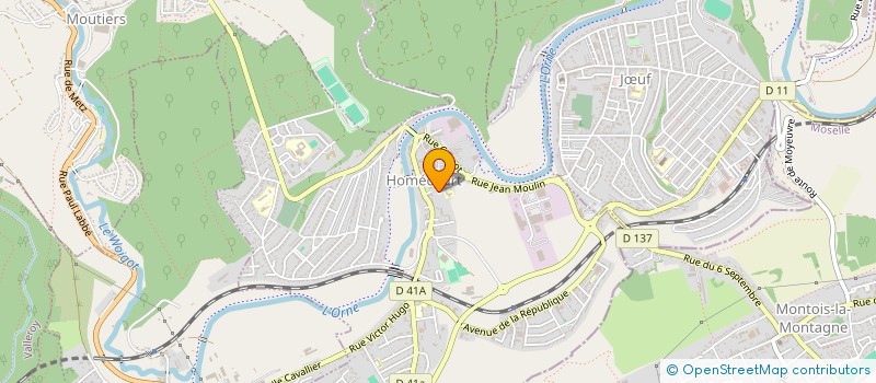 localisation de l'entreprise VILLE PLURIELLE  HOMECOURT