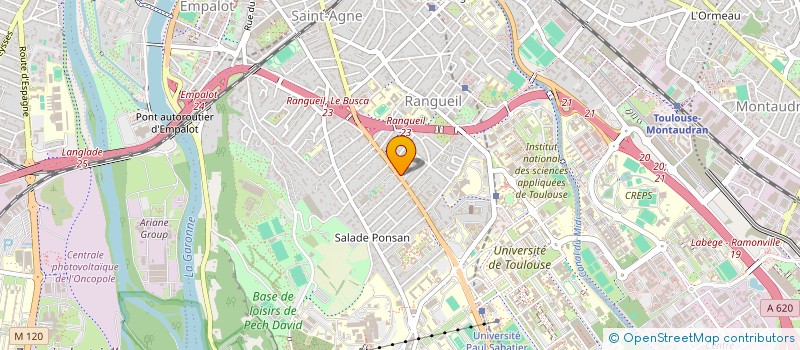 localisation de l'entreprise VILLE ROSE AVENTURE à TOULOUSE