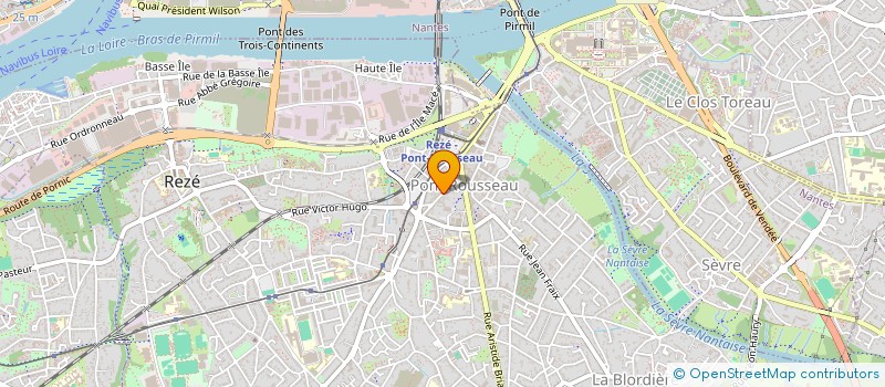 localisation de l'entreprise VILLE SIMPLEMENT à REZE