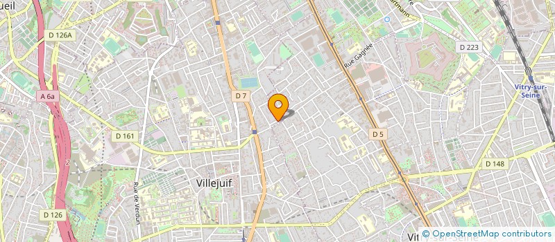 localisation de l'entreprise VILLE VERTE à VILLEJUIF