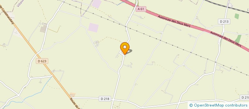 localisation de l'entreprise VILLEBAUDOU  VILLASAVARY