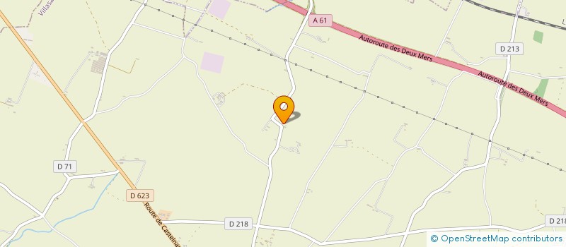 localisation de l'entreprise VILLEBAUDOU  VILLASAVARY