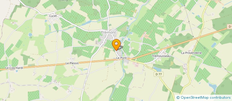 localisation de l'entreprise VILLECAMPAGNE SARL  MONTILLIERS